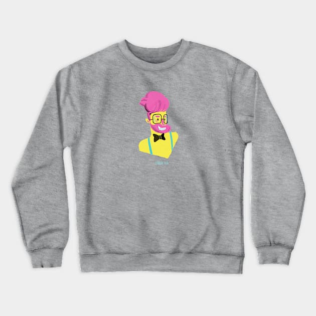 Hipster Crewneck Sweatshirt by BabyKarot